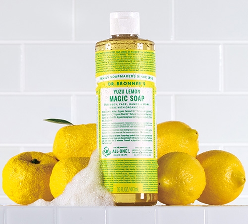 日本の柚子文化に着想を得たドクターブロナーの新作「MAGIC SOAP YUZU LEMON」